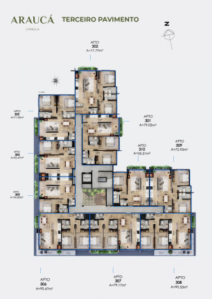 Imagem Apartamento com 2 Quartos à Venda, 79 m² em Centro - Canela Imagem Apartamento com 2 Quartos à Venda, 79 m² em Centro - Canela