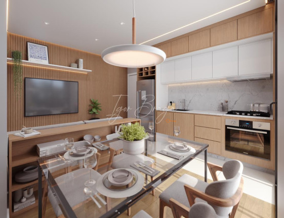 Imagem Apartamento com 2 Quartos à Venda, 43 m² em Jardim Esmeralda - Campo Largo
