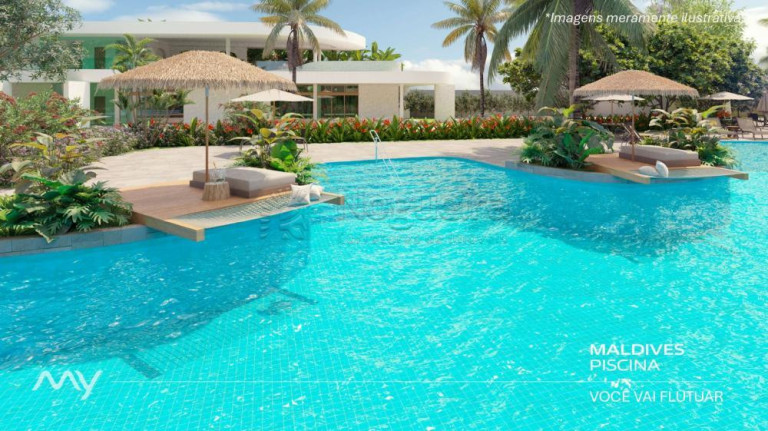 Imagem Flat com 1 Quarto à Venda, 26 m² em Praia De Muro Alto - Ipojuca