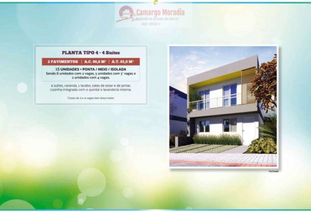 Imagem Casa de Condomínio com 3 Quartos à Venda, 95 m² em Jardim Modelo - Suzano