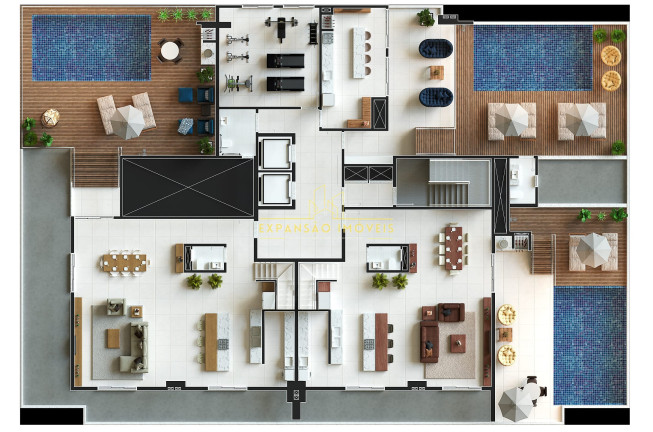 Imagem Apartamento com 2 Quartos à Venda, 75 m² em Pedra Branca - Palhoça