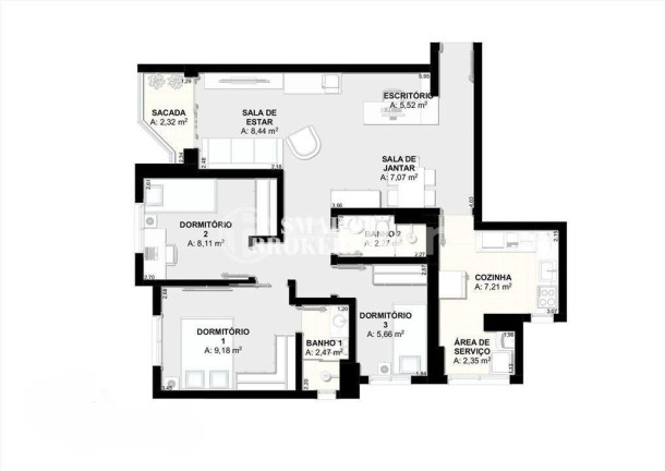 Imagem Apartamento com 3 Quartos à Venda, 69 m² em Cursino - São Paulo Imagem Apartamento com 3 Quartos à Venda, 69 m² em Cursino - São Paulo