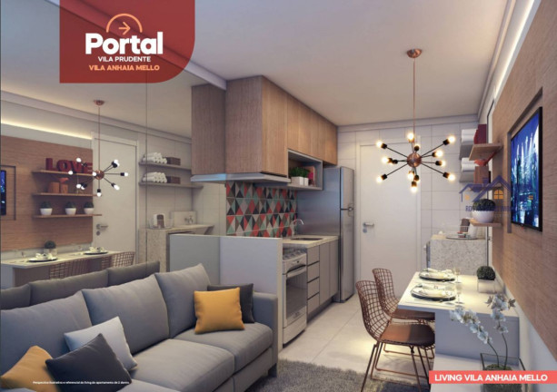 Imagem Apartamento com 1 Quarto à Venda, 33 m² em Vila Prudente - São Paulo Imagem Apartamento com 1 Quarto à Venda, 33 m² em Vila Prudente - São Paulo
