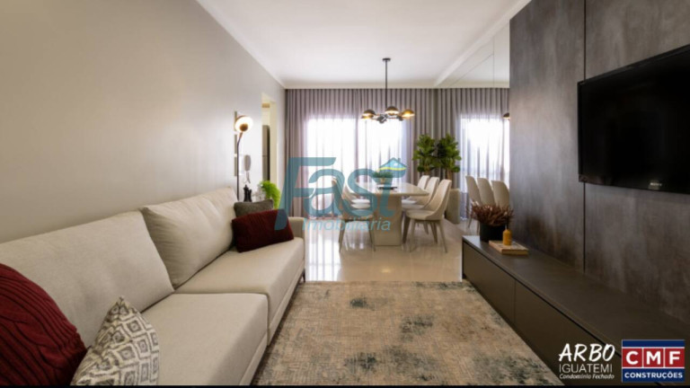 Imagem Casa de Condomínio com 3 Quartos à Venda, 113 m² em Parque Atalaia - Cuiabá