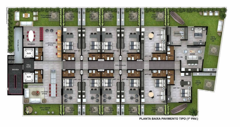Imagem Apartamento com 1 Quarto à Venda, 45 m² em Iputinga - Recife