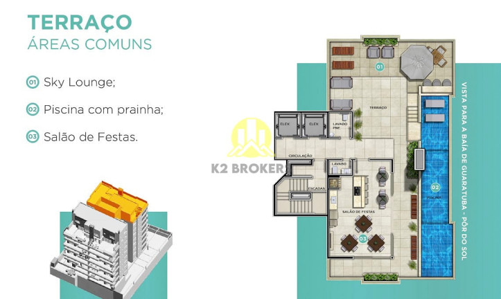 Imagem Apartamento com 3 Quartos à Venda, 105 m² em Praia Central - Guaratuba