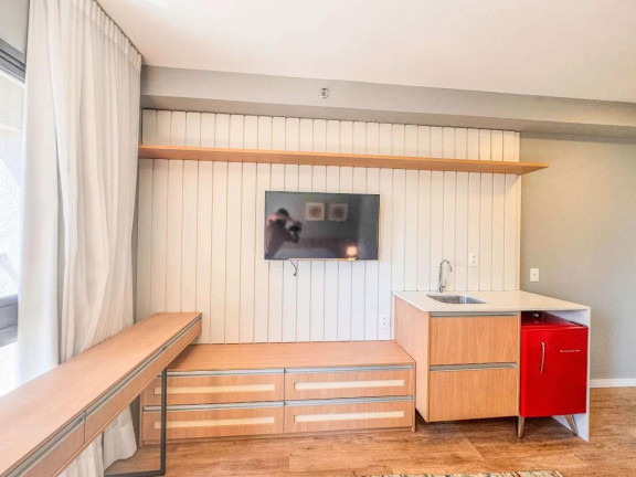 Imagem Apartamento com 1 Quarto para Alugar, 21 m² em Santo Amaro - São Paulo Imagem Apartamento com 1 Quarto para Alugar, 21 m² em Santo Amaro - São Paulo