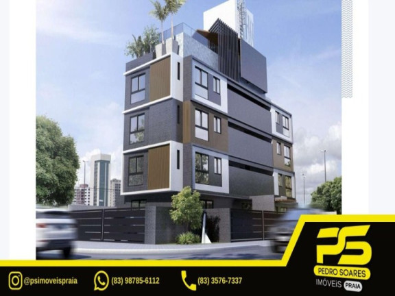 Apartamento com 1 Quarto à Venda, 33 m² em Jardim Oceania - João Pessoa