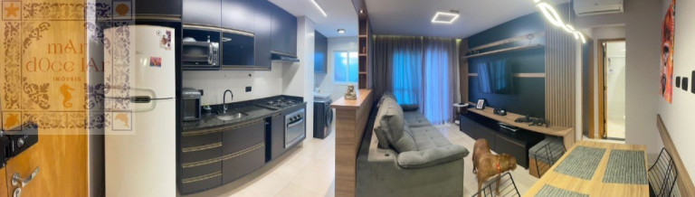 Imagem Apartamento com 1 Quarto à Venda, 46 m² em Macuco - Santos
