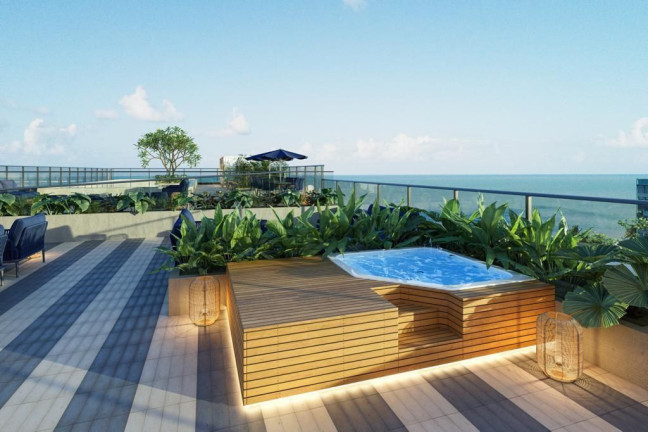 Imagem Apartamento com 1 Quarto à Venda, 17 m² em Cabo Branco - João Pessoa