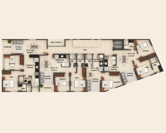 Imagem Apartamento com 2 Quartos à Venda, 91 m² em Bessa - João Pessoa Imagem Apartamento com 2 Quartos à Venda, 91 m² em Bessa - João Pessoa