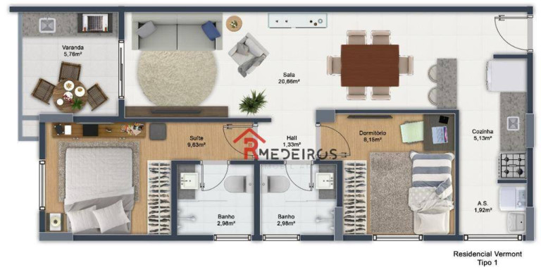 Imagem Apartamento com 2 Quartos à Venda, 67 m² em Vila Caiçara - Praia Grande Imagem Apartamento com 2 Quartos à Venda, 67 m² em Vila Caiçara - Praia Grande
