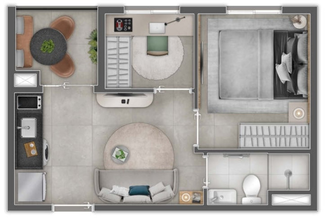 Imagem Apartamento com 2 Quartos à Venda, 43 m² em Ipiranga - São Paulo Imagem Apartamento com 2 Quartos à Venda, 43 m² em Ipiranga - São Paulo