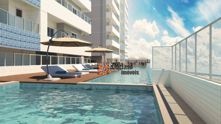 Apartamento com 2 Quartos à Venda, 82 m² em Ocian - Praia Grande