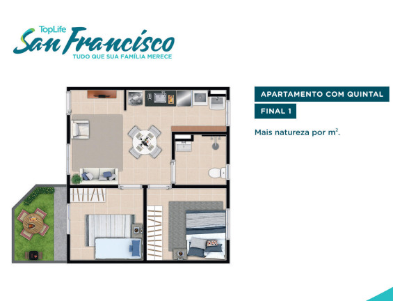 Imagem Imóvel com 2 Quartos à Venda, 45 m² em Ribeirao Verde - Ribeirão Preto