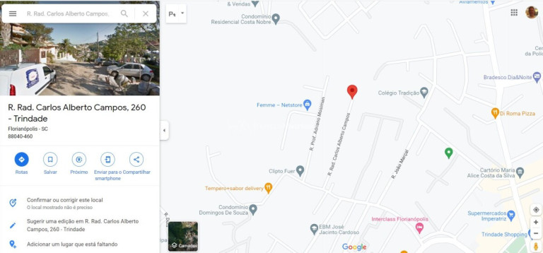 Imagem Terreno à Venda, 384 m² em Trindade - Florianópolis