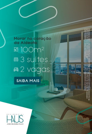 Imagem Apartamento com 3 Quartos à Venda, 100 m² em Aldeota - Fortaleza