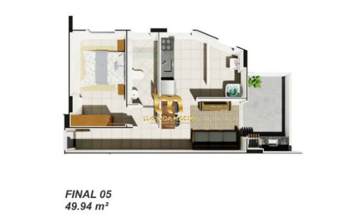 Imagem Apartamento com 1 Quarto à Venda, 49 m² em Caiçara - Praia Grande Imagem Apartamento com 1 Quarto à Venda, 49 m² em Caiçara - Praia Grande