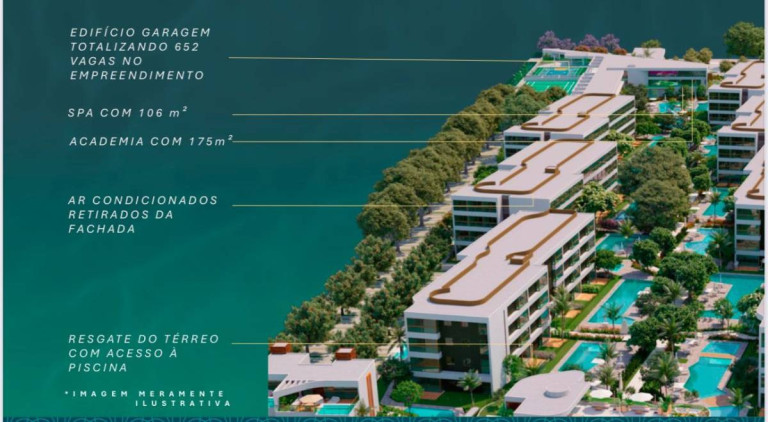 Imagem Apartamento com 2 Quartos à Venda, 56 m² em Maracaipe - Recife