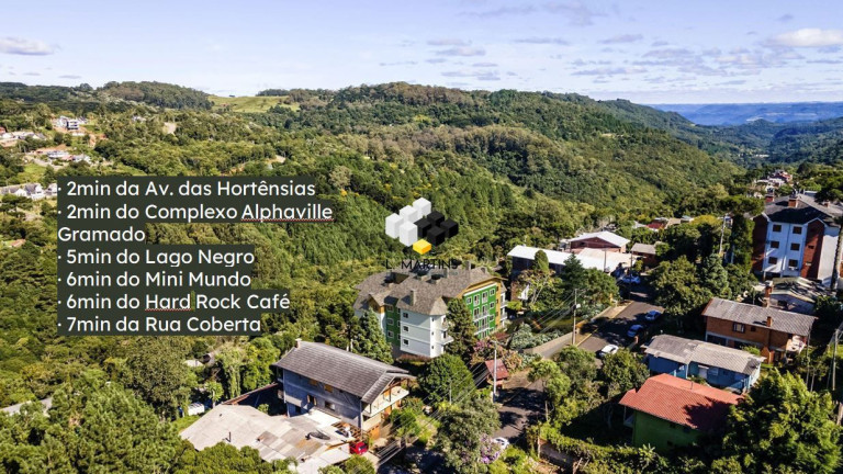 Imagem Apartamento com 1 Quarto à Venda, 72 m² em Vila Prinstrop - Gramado