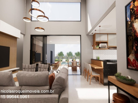 Imagem Casa com 3 Quartos à Venda, 264 m² em Portal Dos Lagos - Boituva Imagem Casa com 3 Quartos à Venda, 264 m² em Portal Dos Lagos - Boituva