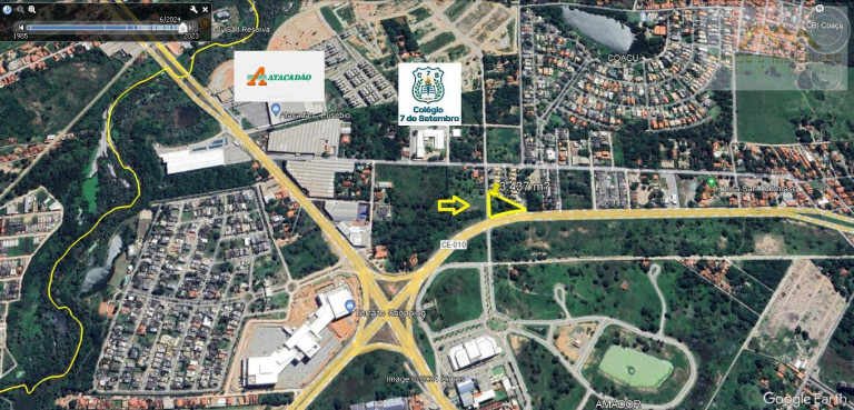 Terreno à Venda, 3.437 m² em Coaçu - Eusébio