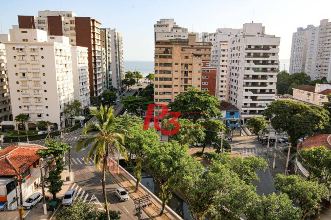 Apartamento com 5 Quartos à Venda ou Locação, 400 m² em Embaré - Santos