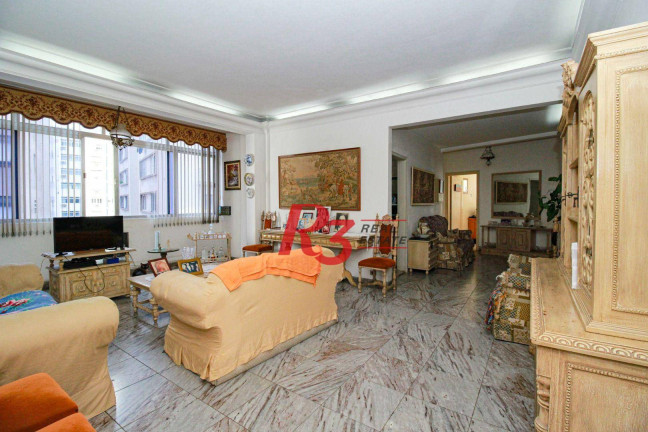 Apartamento com 3 Quartos à Venda, 155 m² em Gonzaga - Santos