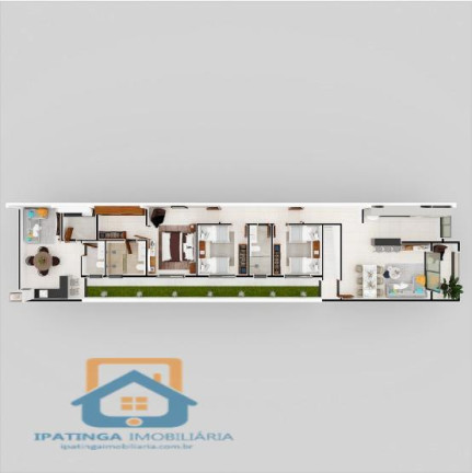 Imagem Casa com 3 Quartos à Venda, 210 m² em Jardim Panorama - Ipatinga
