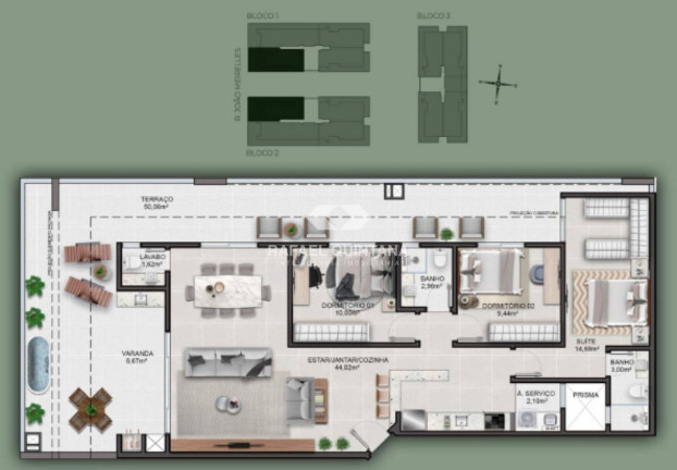 Imagem Apartamento com 1 Quarto à Venda, 63 m² em Abraão - Florianópolis Imagem Apartamento com 1 Quarto à Venda, 63 m² em Abraão - Florianópolis