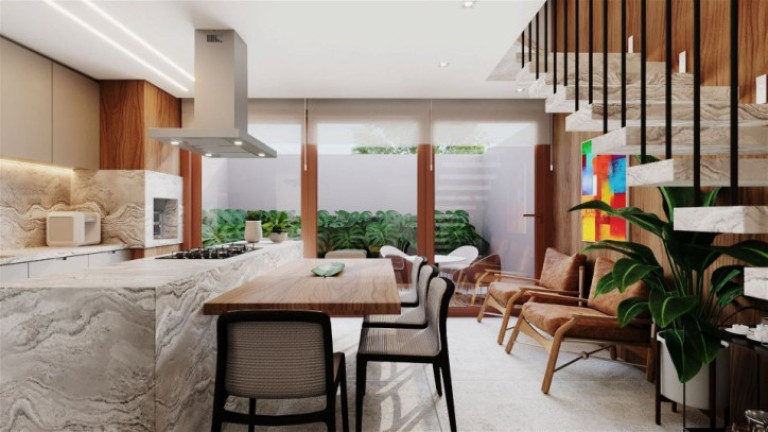 Imagem Casa de Condomínio com 3 Quartos à Venda, 187 m² em Mercês - Curitiba