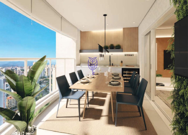 Imagem Imóvel com 3 Quartos à Venda, 113 m² em Ponta Da Praia - Santos