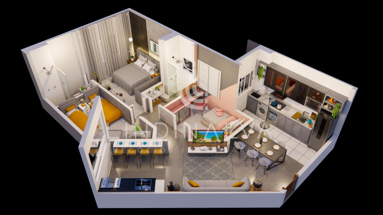 Imagem Apartamento com 1 Quarto à Venda, 59 m² em Polo Centro - Foz Do Iguacu Imagem Apartamento com 1 Quarto à Venda, 59 m² em Polo Centro - Foz Do Iguacu