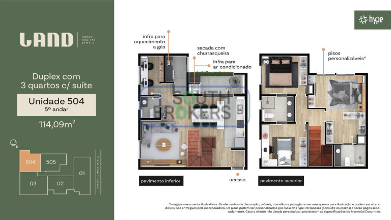 Imagem Apartamento com 3 Quartos à Venda, em Boa Vista - Curitiba Imagem Apartamento com 3 Quartos à Venda, em Boa Vista - Curitiba