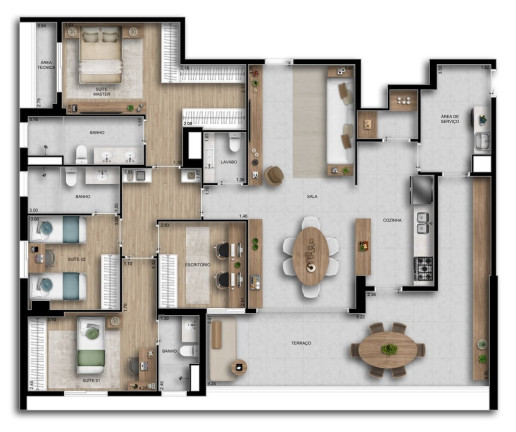 Imagem Apartamento com 3 Quartos à Venda, 151 m² em Vila Clementino - São Paulo Imagem Apartamento com 3 Quartos à Venda, 151 m² em Vila Clementino - São Paulo