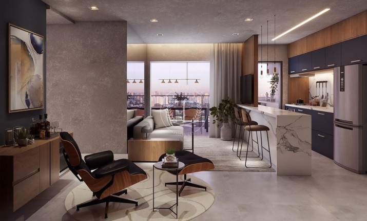 Imagem Apartamento com 3 Quartos à Venda, 83 m² em Moema - São Paulo