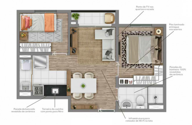 Imagem Apartamento com 2 Quartos à Venda, 38 m² em Itaquera - São Paulo Imagem Apartamento com 2 Quartos à Venda, 38 m² em Itaquera - São Paulo
