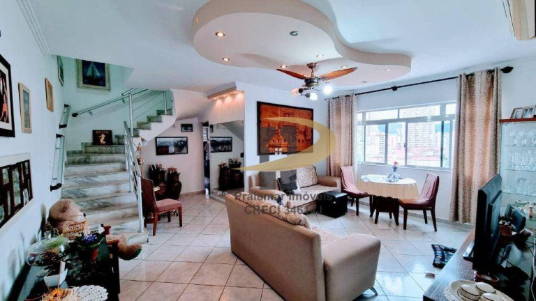 Cobertura com 2 Quartos à Venda, 230 m² em Gonzaga - Santos