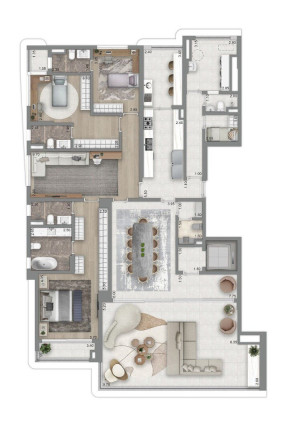 Imagem Apartamento com 4 Quartos à Venda, 259 m² em Perdizes - São Paulo Imagem Apartamento com 4 Quartos à Venda, 259 m² em Perdizes - São Paulo