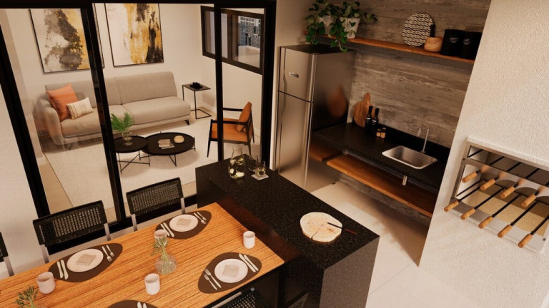 Imagem Apartamento com 1 Quarto à Venda, 53 m² em Santo Amaro - São Paulo Imagem Apartamento com 1 Quarto à Venda, 53 m² em Santo Amaro - São Paulo