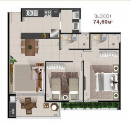 Imagem Apartamento com 2 Quartos à Venda, 74 m² em Indaiá - Caraguatatuba Imagem Apartamento com 2 Quartos à Venda, 74 m² em Indaiá - Caraguatatuba