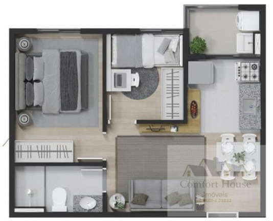 Imagem Apartamento com 2 Quartos à Venda, 37 m² em Jardim Sapopemba - São Paulo Imagem Apartamento com 2 Quartos à Venda, 37 m² em Jardim Sapopemba - São Paulo
