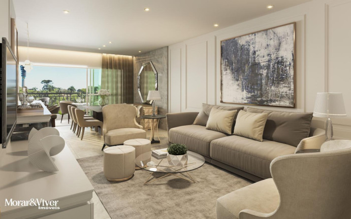 Imagem Apartamento com 2 Quartos à Venda, 90 m² em Mercês - Curitiba