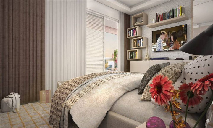 Imagem Apartamento com 2 Quartos à Venda, 70 m² em Guilhermina - Praia Grande