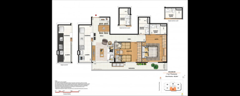 Imagem Imóvel com 3 Quartos à Venda, 74 m² em Tijuca - Rio De Janeiro