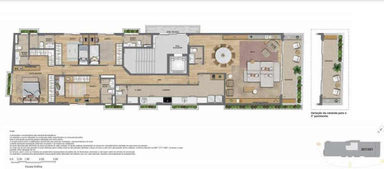Imagem Apartamento com 3 Quartos à Venda, 223 m² em Jardim Botânico - Rio De Janeiro