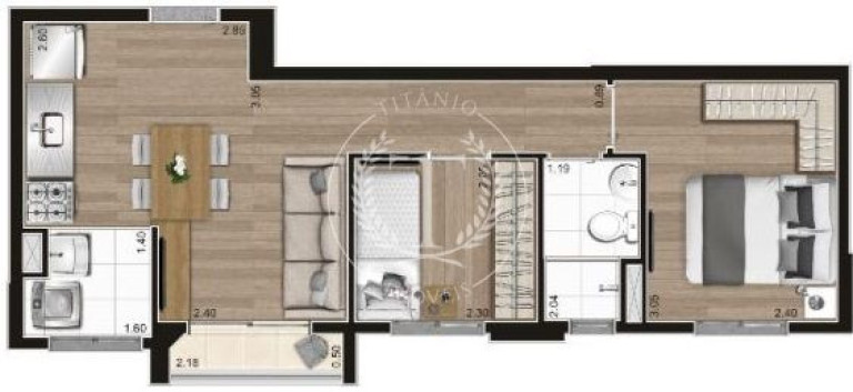 Imagem Apartamento com 2 Quartos à Venda, 37 m² em Barra Funda - São Paulo