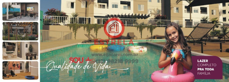 Imagem Imóvel com 2 Quartos à Venda, 47 m² em Loteamento Jardim Sol Nascente - Jacareí
