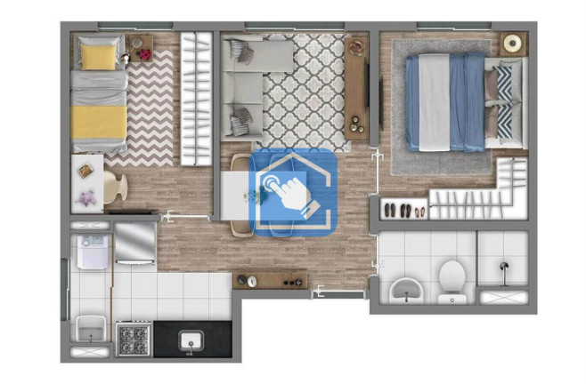Imagem Apartamento com 2 Quartos à Venda, 45 m² em Vila Taquari - São Paulo Imagem Apartamento com 2 Quartos à Venda, 45 m² em Vila Taquari - São Paulo