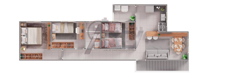 Imagem Casa com 3 Quartos à Venda,  em Alto Da Boa Vista - Montes Claros